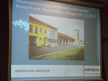 Schulung Energie AG am Dienstag,  4. Dezember 2012