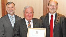 Sieberer Ehrenbürger von Frankenburg am Dienstag, 17. Juni 2014