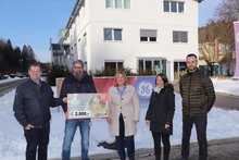 GE Healthcare sammelte 2.000 Euro für Fynn am Donnerstag,  3. Februar 2022, Copyright siehe www.meinbezirk.at