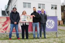 GE Healthcare sammelte 2.000 Euro für Carina am Freitag, 20. Januar 2023, Copyright siehe www.meinbezirk.at