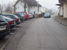 Umliegende Parkplätze voll ausgelastet am Dienstag,  4. Dezember 2012