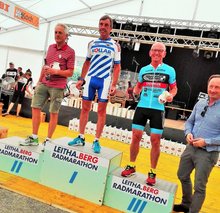 Rang 3 beim Leitha.Berg Radmarathon 2018 am Freitag, 25. Mai 2018
