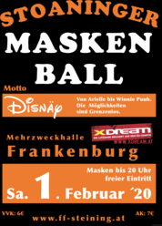 Maskenball 2020 am Dienstag, 21. Januar 2020