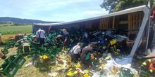LKW Unfall in Pramet am Montag, 13. Juli 2020